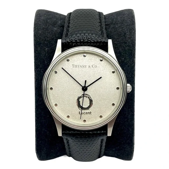 ❌SOLD❌ Tiffany And Co Lucent 33mm Swiss Made Unisex Watch - New Battery - Picture 1 of 16